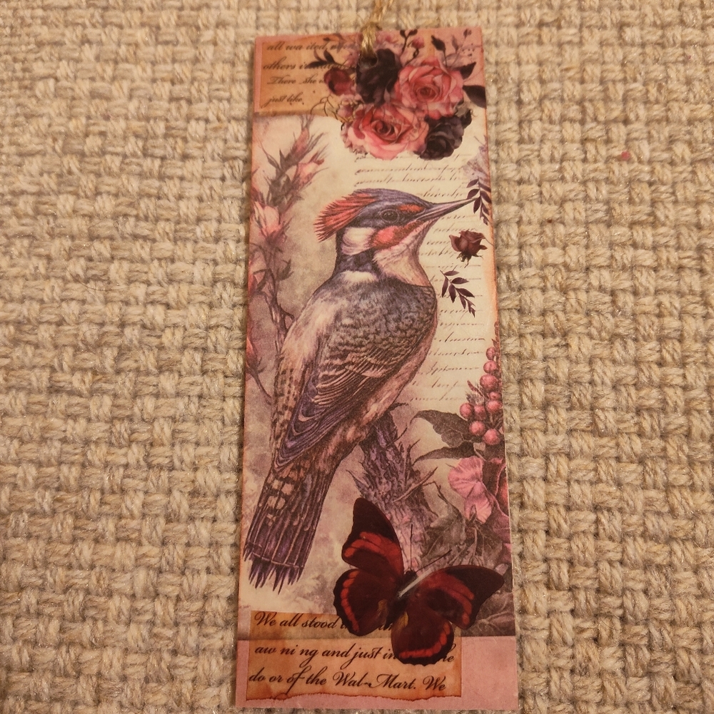 Woodpecker Bookmark